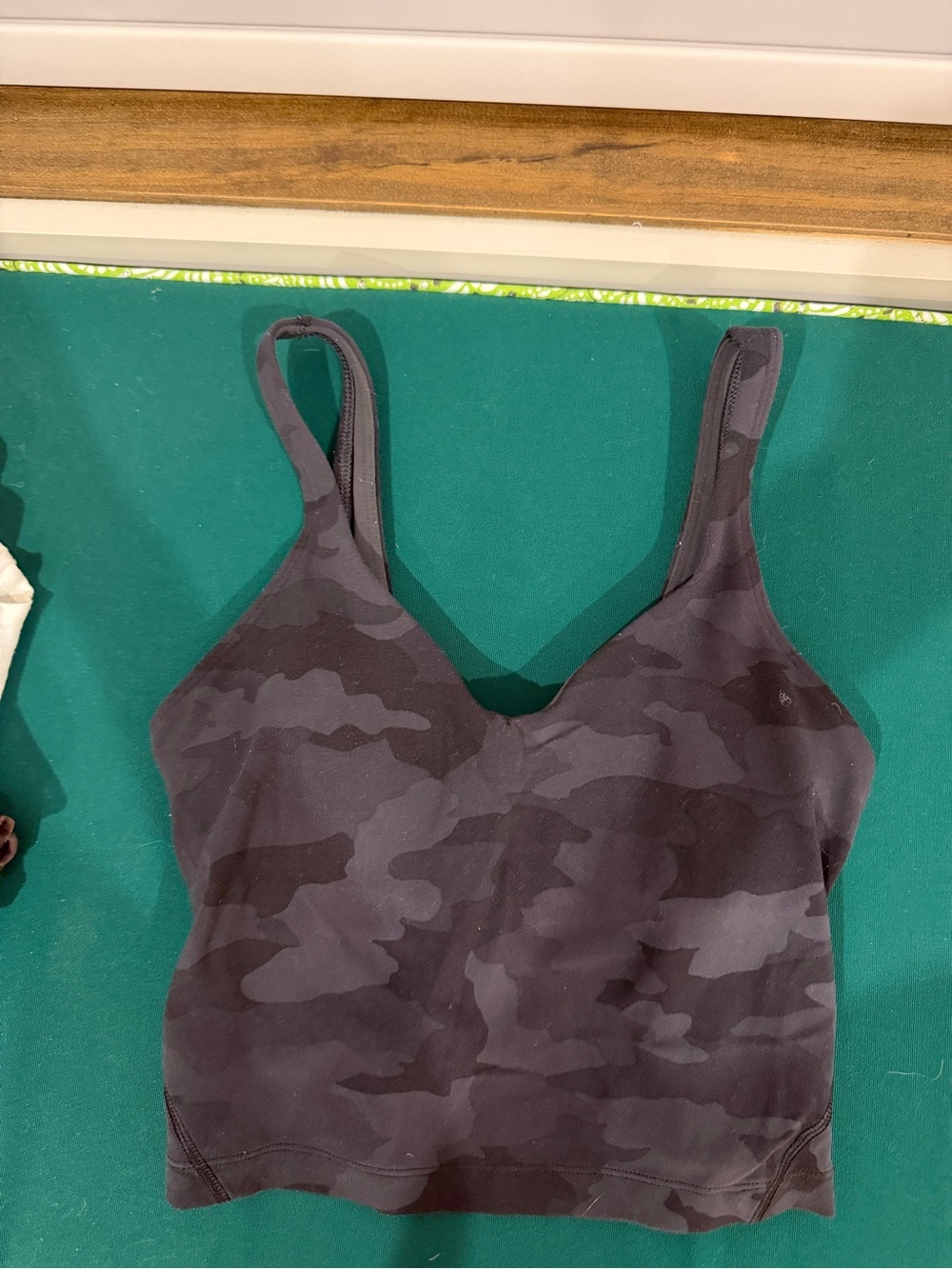 Lululemon Women's Camouflage Bralette Tank Top - Black